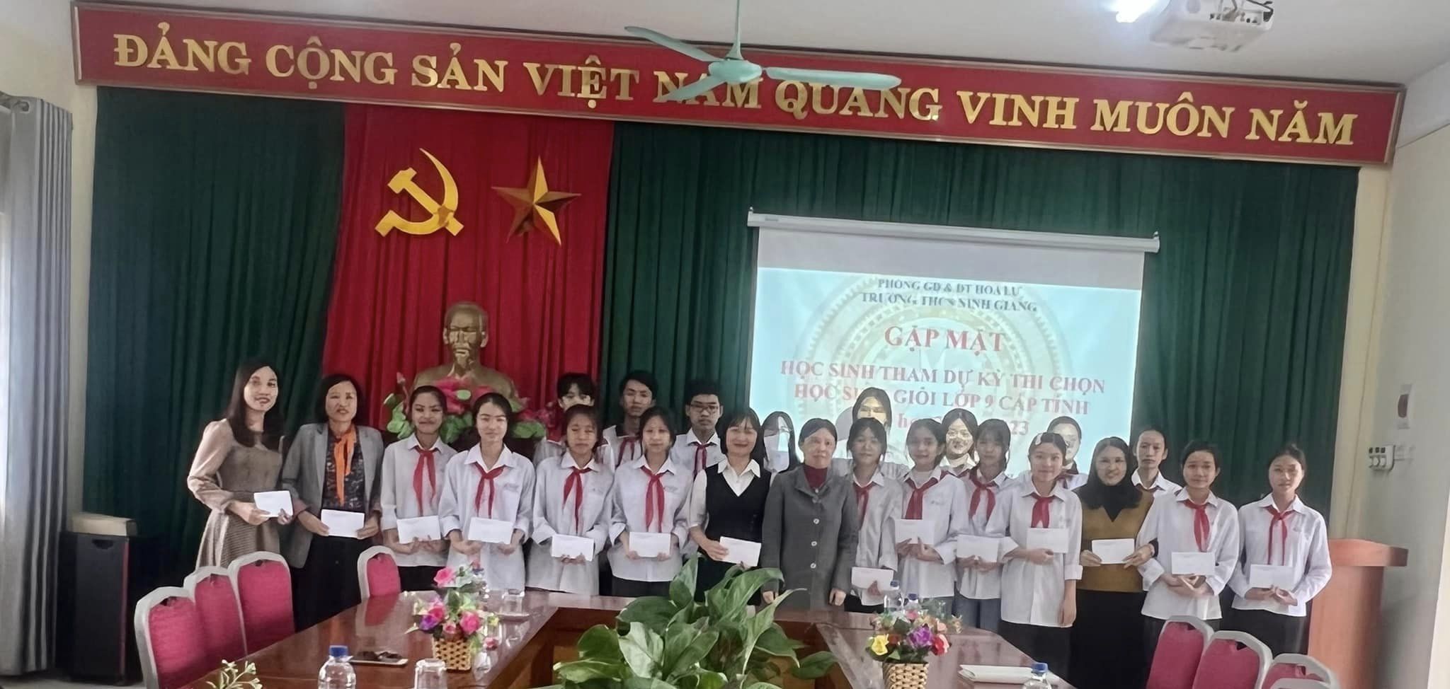 Trường THCS Ninh Giang đạt thành tích cao trong kỳ thi chọn HSG cấp tỉnh
