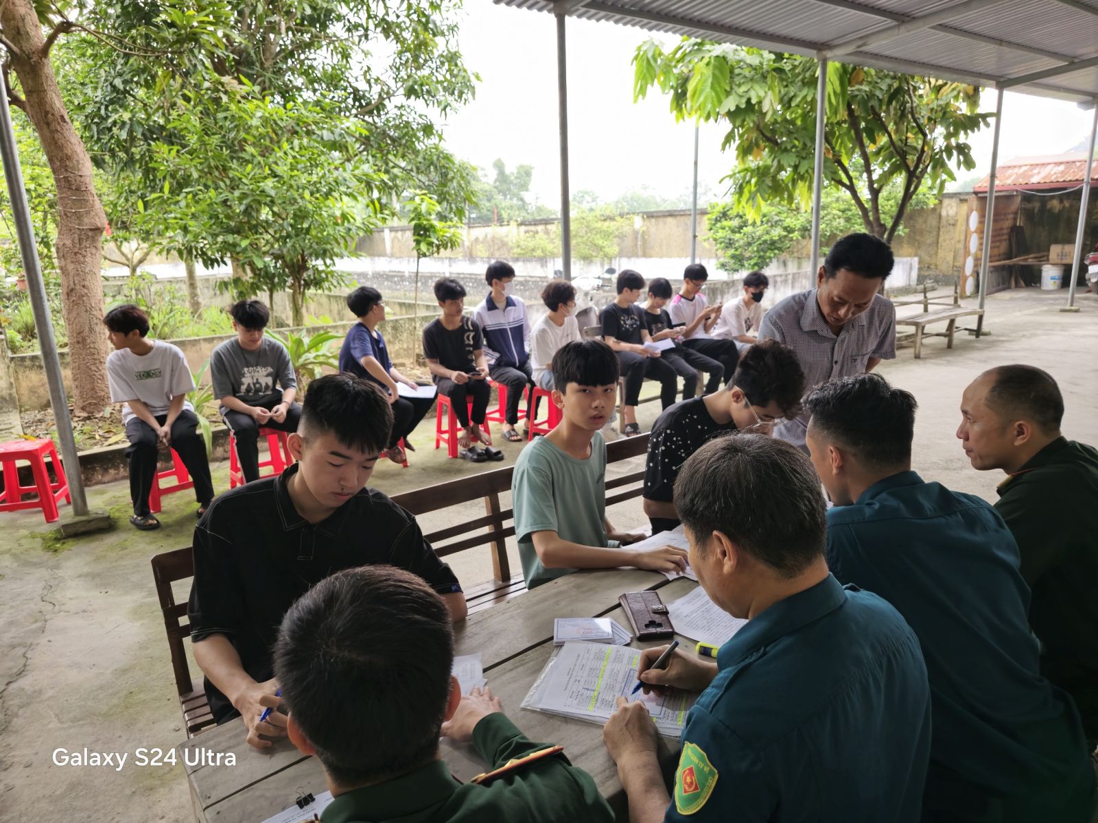 Xã Ninh Giang: Tổ chức đăng ký và kiểm tra sức khỏe thanh niên tuổi 17